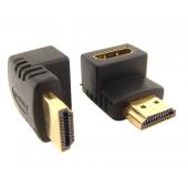 【线】90度 HDMI 公/母 转接头